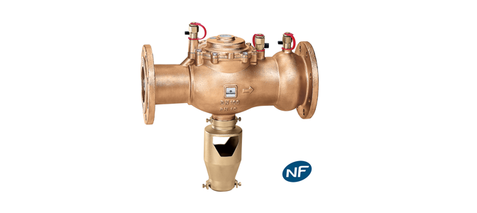 Disconnecteur à zone de pression réduite contrôlable DISCOBLOC BA H2 10 à 30