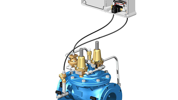 Vanne de régulation Stabilisateur bi-étagée horodaté