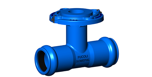 Té à 2 emboitements