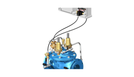 Vanne de Modulation de pression bi-étagée horodatée