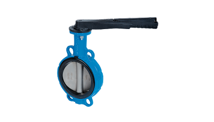 Robinets à papillon centré